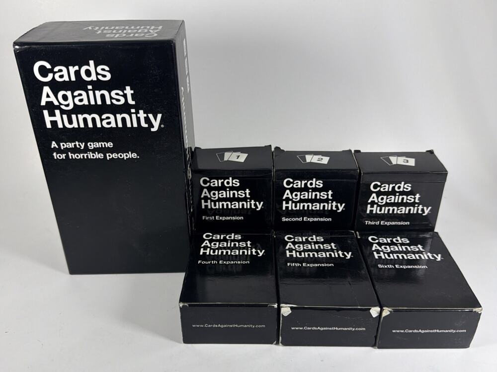 Cards Against Humanity + 1-6 Expansion Packs